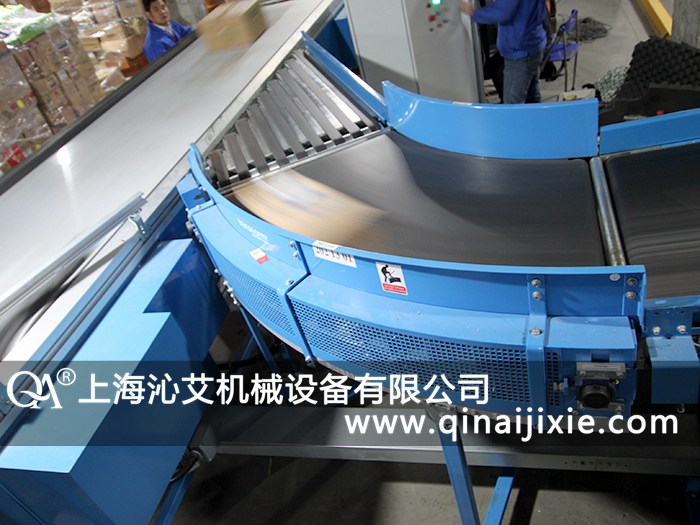 快遞自動分揀滾筒輸送線 快遞自動分揀滾筒輸送線